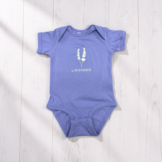 Baby Onesie - Lavender