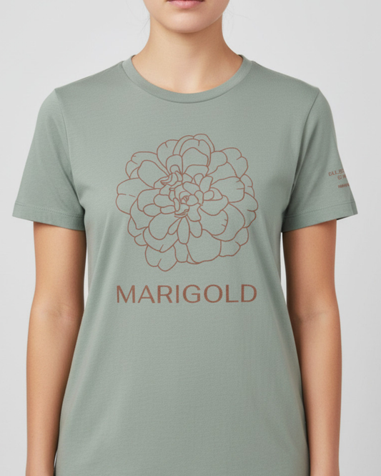 Woman's T-Shirt - Marigold